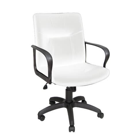 Poltrona direzionale girevole Unisit Eridanus ERD Eco Smart schienale basso - r…