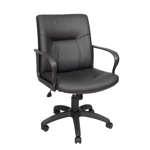 Poltrona direzionale girevole Unisit Eridanus ERD Eco Smart schienale basso - r…