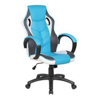 Poltrona gaming per adulti Serena Group Las Vegas L61 x P66 x H106/116 cm - bia…