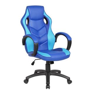 Poltrona gaming per adulti Serena Group Las Vegas L61 x P66 x H106/116 cm - blu…