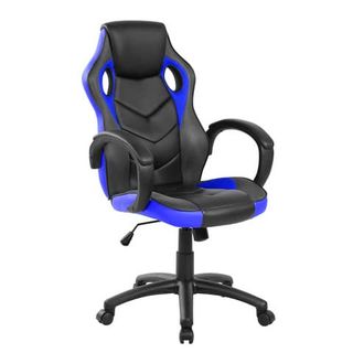 Poltrona gaming per adulti Serena Group Las Vegas L61 x P66 x H106/116 cm - ner…