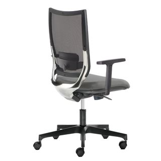 Poltrona semidirezionale Elite concept COTE - con braccioli regolabili - grigio…