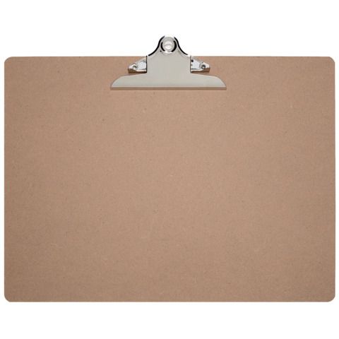 Portablocchi con clip MAULclassic A3 in legno di fibra Z700032
