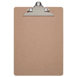 Portablocchi con clip MAULclassic A4 in legno di fibra Z700031