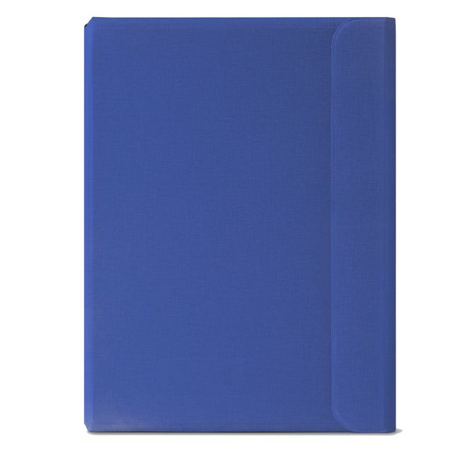 Portablocco Meet - con alette magnetiche - 31 x 25 x 1,4 cm - blu - In Tempo