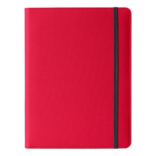 Portablocco Meet - con elastico - 31 x 25 x 1,4 cm - rosso - In Tempo