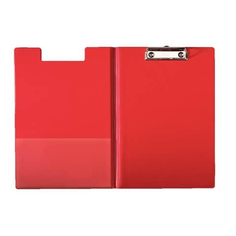 Portablocco con clip Esselte DAILY cartoncino/polipropilene 24,3x34 cm rosso - …