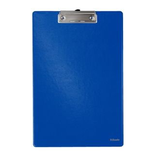 Portablocco con clip Esselte Standard cartoncino/polipropilene blu 56055