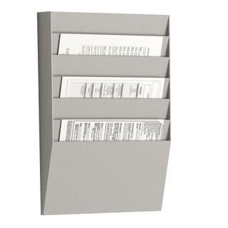Portadepliant wall organizers - a 6 tasche A4 orizzontali - 31,1 x 7,9 x 50,2 c…