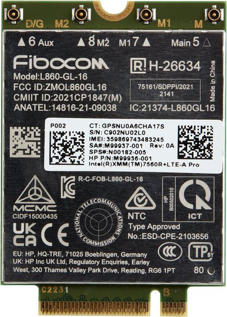 PARTI DI RICAMBIO XMM 7560 R+ LTE-ADVANCED PRO