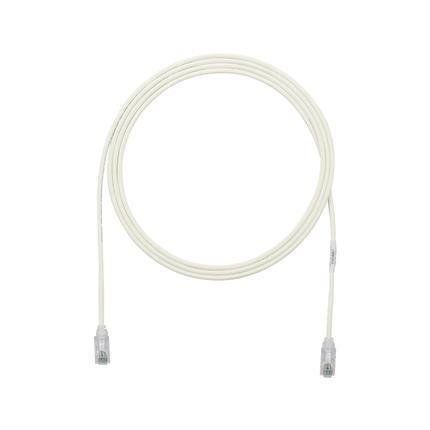PATCH CORD U/UTP CAT.6 4X2X28AWG CONDUTTORE A TREFOLO GUAINA LSHF COLORE BIANCO…