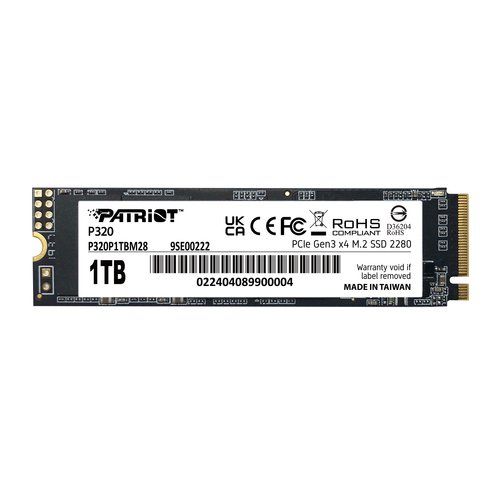 PATRIOT P320 SSD 1TB M.2 2280 NVMe PCI Express 3.0
