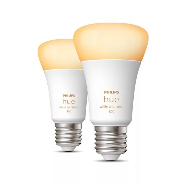 PHILIPS HUE WHITE AMBIANCE 2 X LAMPADINE