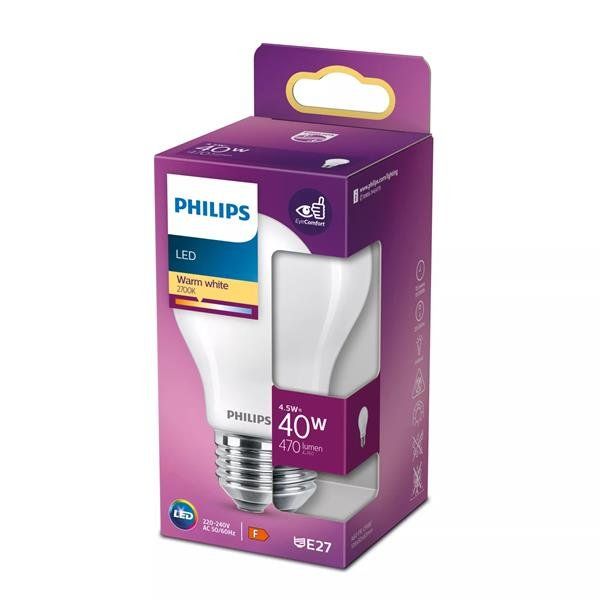 PHILIPS LED GOCCIA VETRO SMERI 40W E27
