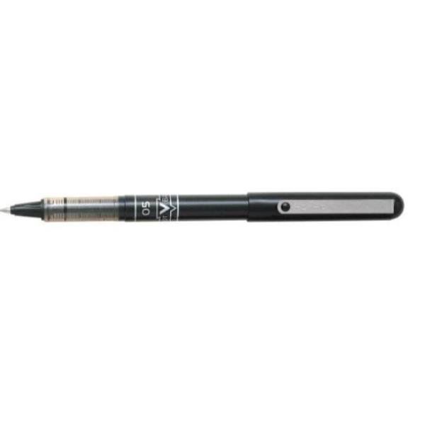 PILOT V BALL PENNA ROLLER PUNTA 0.5 mm COLORE NERO CONF. 12 Pz.