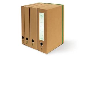 Portaprogetti con elastico piatto EURO-CART Eco Elite ''FSC'' dorso 4 cm avana …