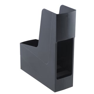 Portariviste Green2desk - in PS riciclato - 30 x 25,8 cm - dorso 9 cm - nero - …
