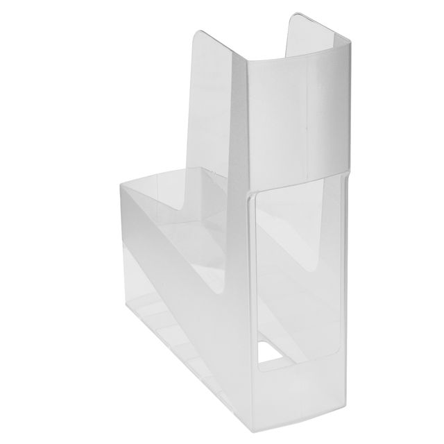 Portariviste Green2desk - in PS riciclato - 30 x 25,8 cm - dorso 9 cm - traspar…
