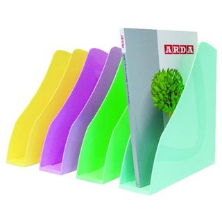Portariviste Keep Colour Pastel - 27,8 x 26,6 x 7,5 cm - azzurro - Arda