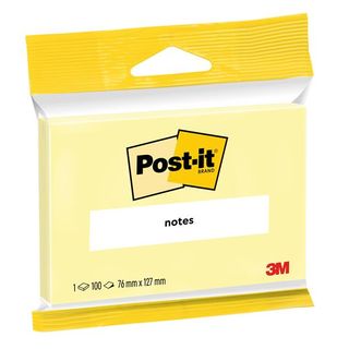 POST-IT 76X127MM GIALLO - BLISTER