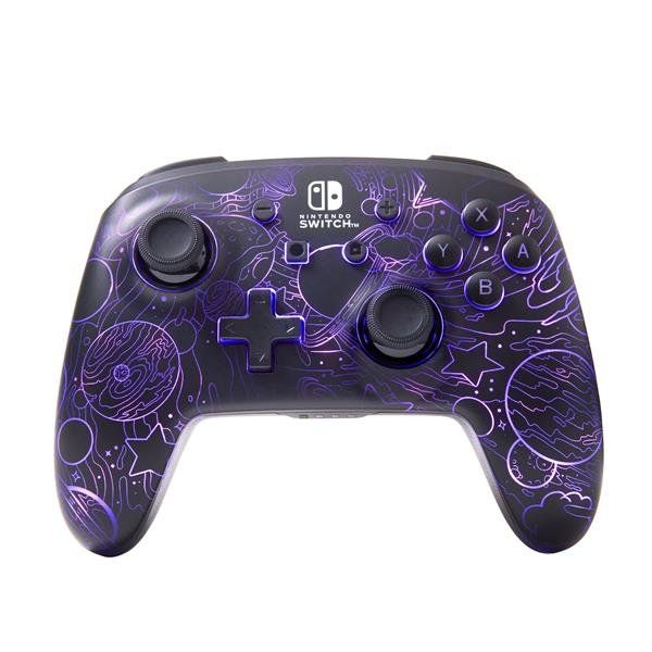 POWERA LUMECTRA NINTENDO SWITCH CONTROLLER WIRELESS GALAXY VORTEX