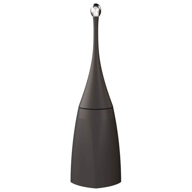 Portascopino da terra EColored 12 x 12 x 48cm vesuvian black Mar Plast