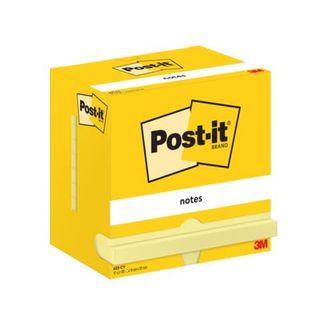 Post-it 665-CY - Blocchi - 76 x 127 mm - 100 fogli (12 x 100) - giallo canarino