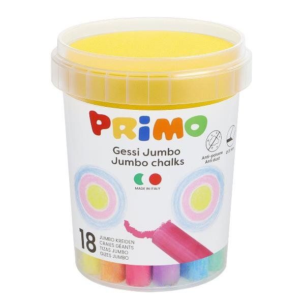 PRIMO CF18 GESSI JUMBO 18 COL. + SPUGNA