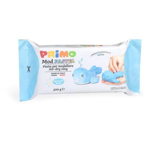 PRIMO PASTA DA MODELLARE PANETTO DA 500 GR AZZURRO PASTELLO