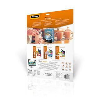 Pouches Admire Easyfold - A3 - cordonate - Fellowes - scatola 25 pezzi