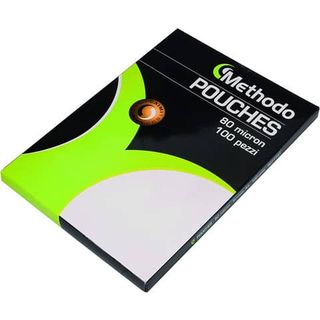 Pouches adesive per plastificatrici 2x80 µm - A4 - Methodo in conf. 100 pezzi R…