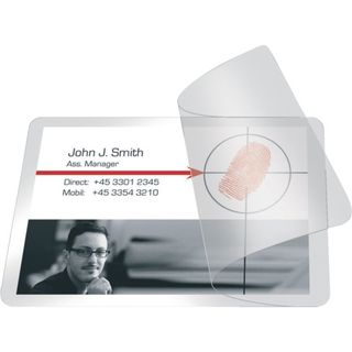 Pouches per plastificazione a freddo Q-Connect per carte di credito f.to 10x6.6…