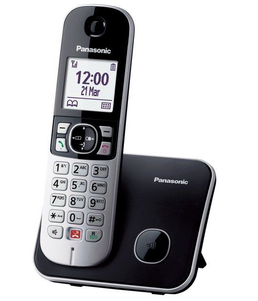 Panasonic KX-TG6851 - Telefono cordless con ID chiamante/chiamata in attesa - D…