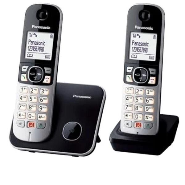 Panasonic KX-TG6852 - Telefono cordless con ID chiamante/chiamata in attesa - D…