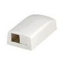 Panduit MINI-COM - Scatola connessione rete - office white - 1 porta