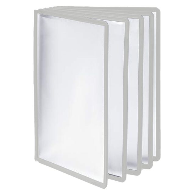 Pannelli di ricambio Sherpa per leggii Vario - grigio - Durable - conf. 5 pezzi