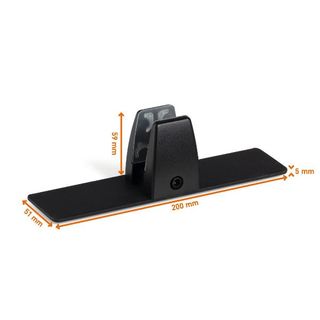 Pannello divisorio da scrivania EFFECT 160 pieghevole in feltro 1,6 m Durable