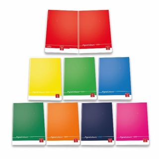 Quaderno A4 Pigna 40 fogli quadretti 5 mm copertina cartone plastificato