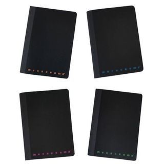 Quaderno A5 Pigna Monocromo 80 pagine rilegato a filo refe con copertina in PPL…