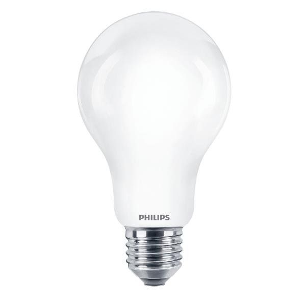 Philips - Lampadina con filamento LED - forma: A67 - satinata finitura - E27 - …