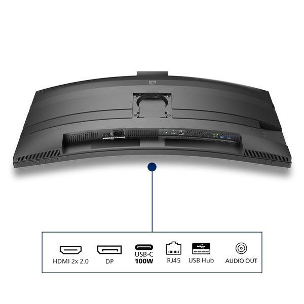 Philips 34B2U6603CH - 6000 Series - monitor a LED - curvato - 34" - 3440 x 1440…