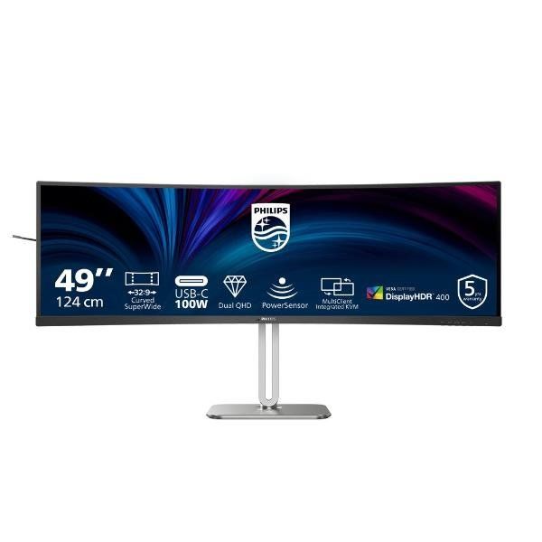Philips 5000 series 49B2U5900C/00, 124 cm (48.8?), 5120 x 1440 Pixel, Dual QHD,…