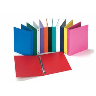 Raccoglitore Europa - 22 x 30 cm - 4 anelli tondi 30 mm - dorso 4 cm - colori a…