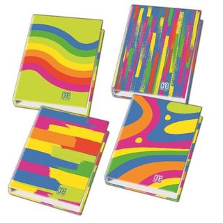 Raccoglitore Fantafluo One Color - A4 - 4 anelli tondi 30 mm - fantasia - Blase…