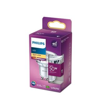 Philips LED Faretto 4,6 W - 50 W GU10 Luce bianca calda