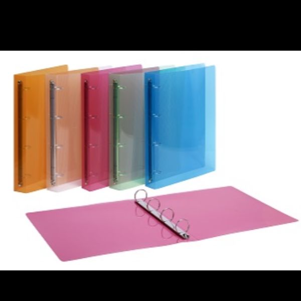 Raccoglitore Lumina - 22 x 30 cm - 4 anelli tondi 30 mm - PP - blu - Favorit