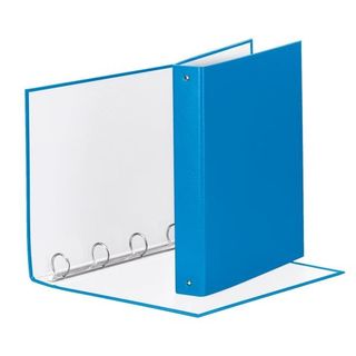 Raccoglitore Meeting - 22 x 30 cm - 4 anelli tondi 30 mm - dorso 4 cm - PP - bl…