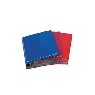 Raccoglitore Monocromo - A4 - 4 anelli tondi 30 mm - dorso 4 cm - colori assort…