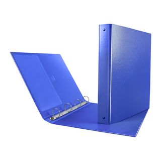 Raccoglitore Nettuno - 22 x 30 cm - 4 anelli a R 30 mm - dorso 3,5 cm - blu - S…