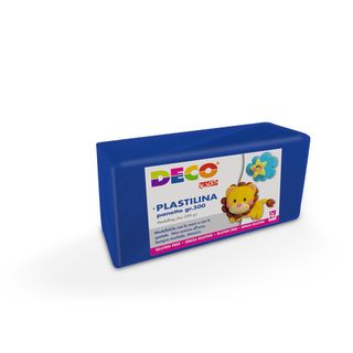 Plastilina in panetto Deco 500 g - blu - 07028
